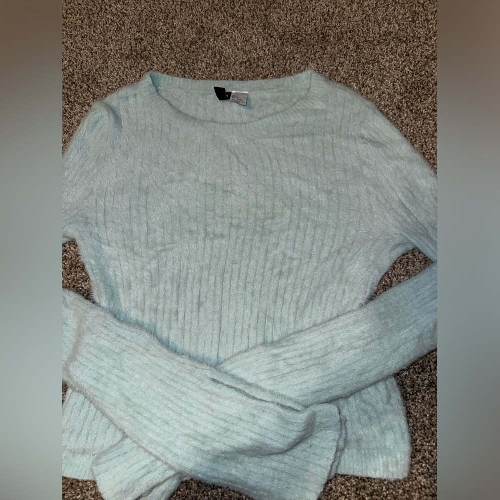 Mint green long sleeve Tee